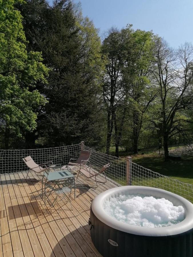 Monchateau Etoile, Hebergement Insolite Avec Spa Merlas Eksteriør billede
